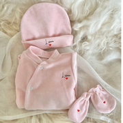 Tenue de naissance personnalisée - Blanc