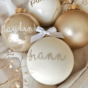 Boule de Noël personnalisée